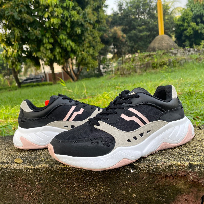 SEPATU WANITA PIERO ERGO WOMEN BLACK SIZE 37-40
