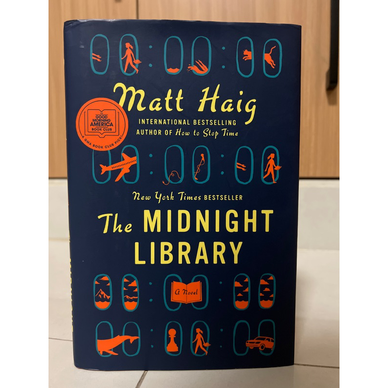The Midnight Library - Matt Haig (HARDCOVER US EDITION) (Preloved)