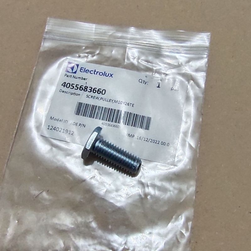 baut pully tabung mesin cuci electrolux original