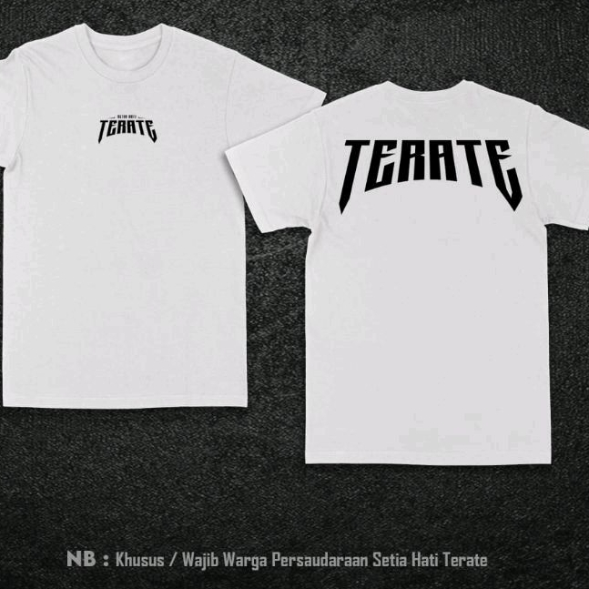 KAOS PSHT KEPYAR HATI BERSINAR PUTIH / KAOS PSHT 1922 PUTIH-KAOS PSHT YTTA SATRIA ANOM PUTIH DESAIN 