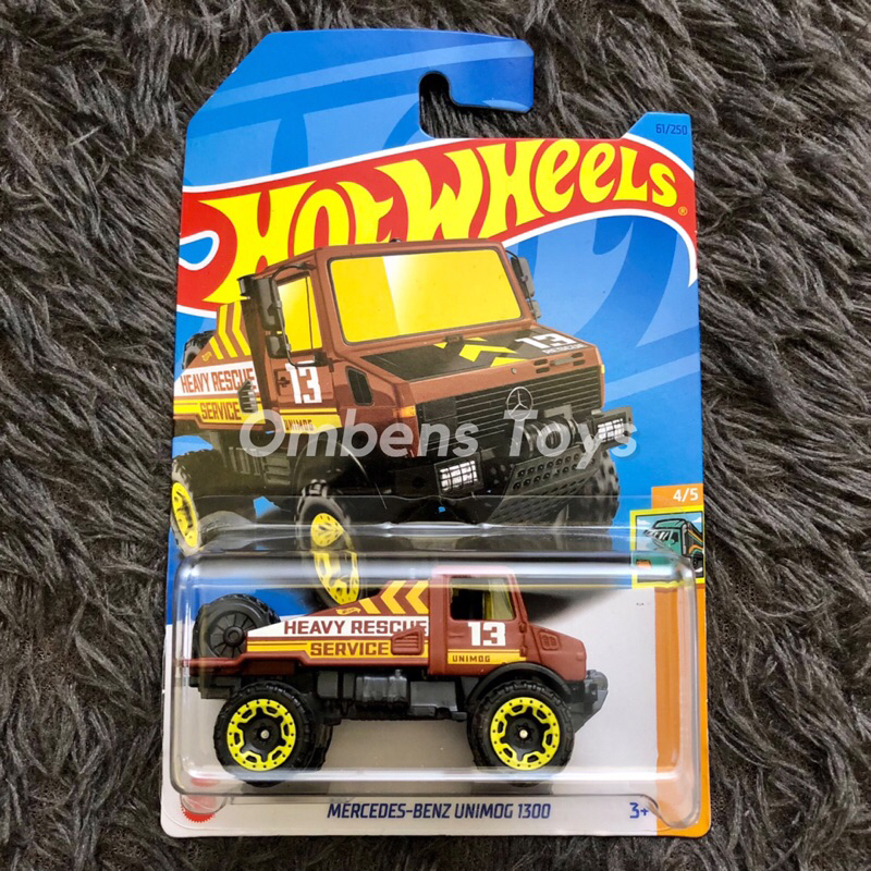 Hot Wheels Mercedes Benz Unimog 1300