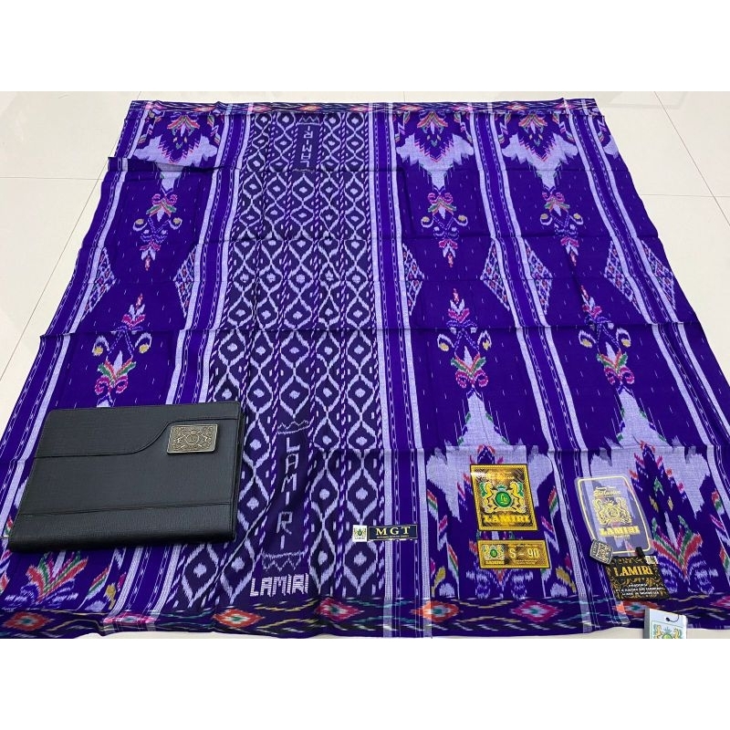 Sarung Lamiri OriginaL MGT FuLL Sutra & Mustamin Rayon