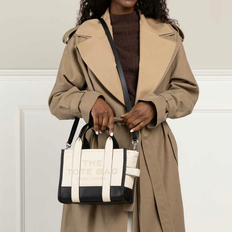 Original Marc Jacobs The Leather Colorblock Mini Tote Bag