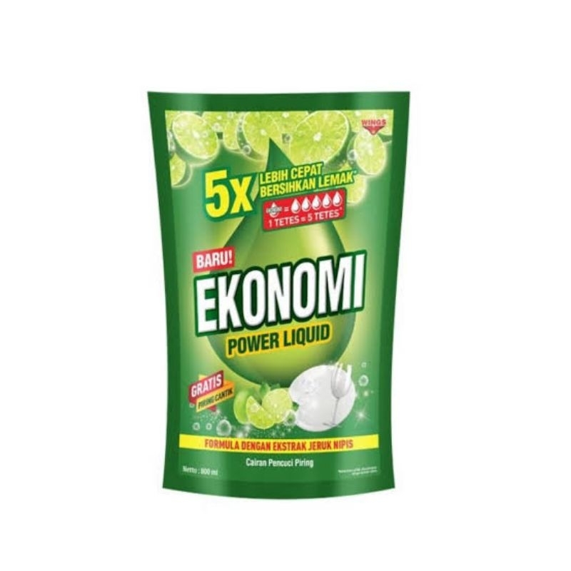 EKONOMI LIQUID 780 ml / EKONOMI CAIR 780 ml / SABUN CUCI PIRING EKONOMI / SABUN CUCI PIRING