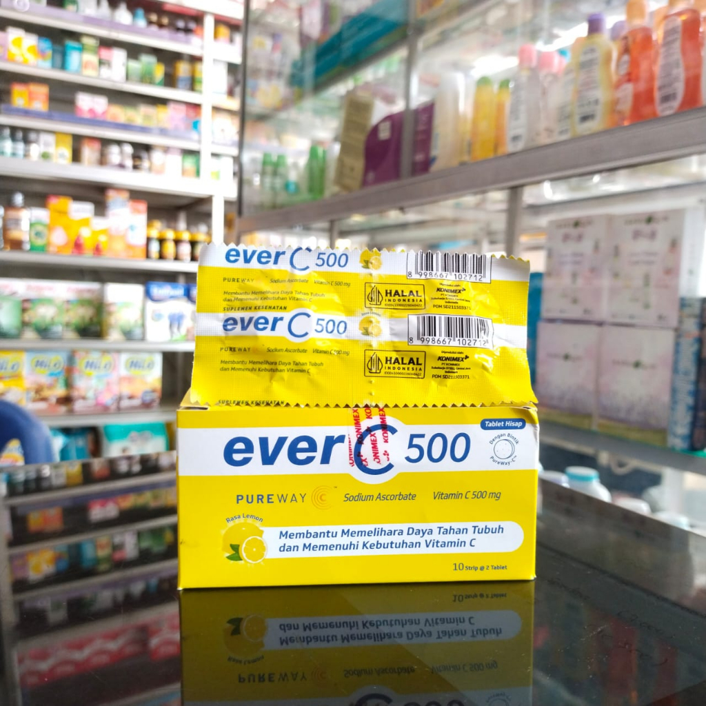 EVER C 500 1 STRIP@ 2 TABLET SUPLEMEN KESEHATAN