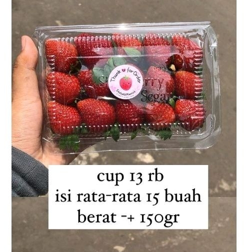 

Strawberry Fresh cup AL 150 gr