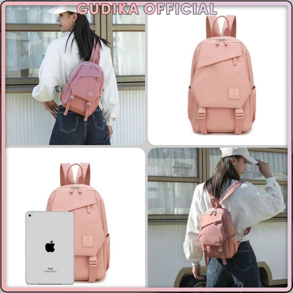 New Arrival !! Tas GUDIKA Bee 5242 | Bisa Ransel Bisa Selempang Anti Air Import Original | WaistBag | Tas Dada | Backpack | Bodypack |Tas Punggung | Tas Cewek | Tas Perempuan | Tas Wanita