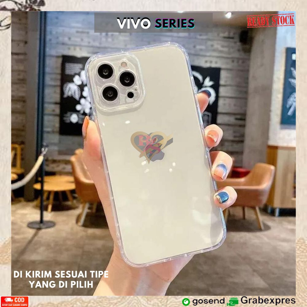 Case Vivo V17 Pro Y12 Y15 Y17 Y21 Y21S Y33S Y30 Y30i Y50 X50 X50 5G X60 5G (Non Pro) Z1 Pro Z5x Clea