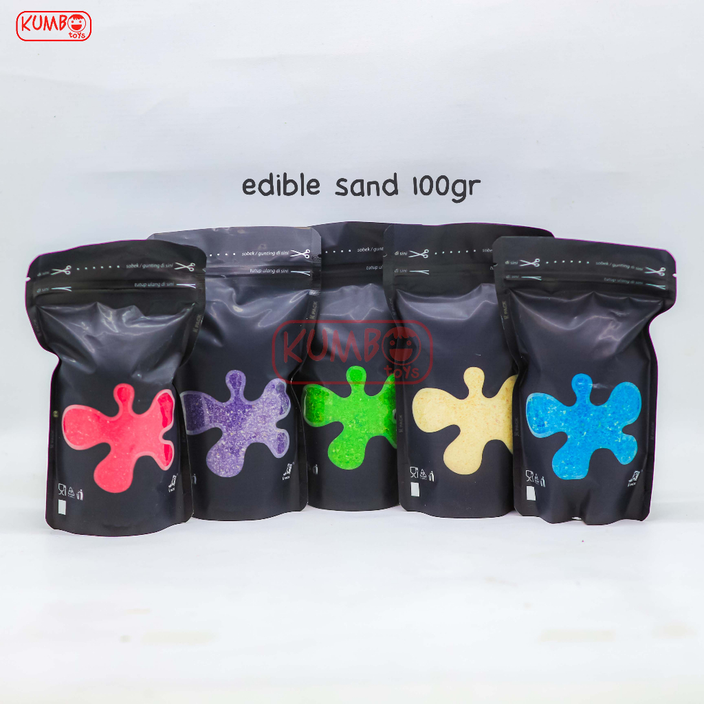 Mainan Edukasi Anak Pasir Edible Sand Montessori Play