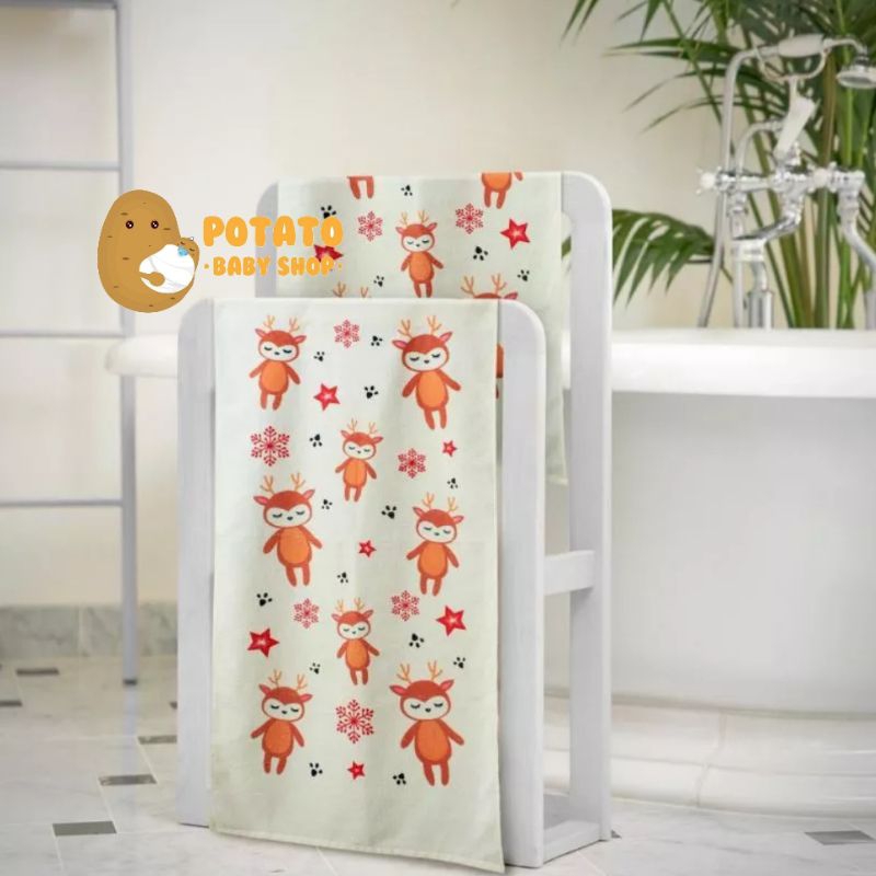 Hikarusa Premium Baby Towel - Handuk Anak Hikaru Bamboo &amp; Cotton