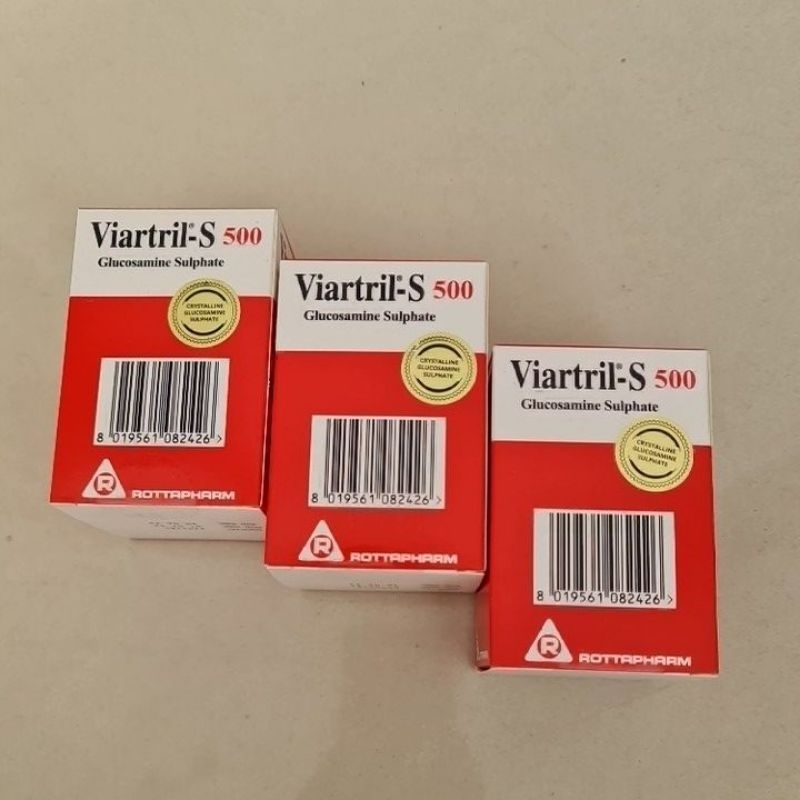 [ready] Viartril S 500 Viatril capsule isi 90 tabs EXP 2026 OCT
