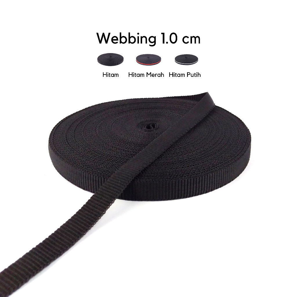 Tali Webbing / Bisban 1.0 cm