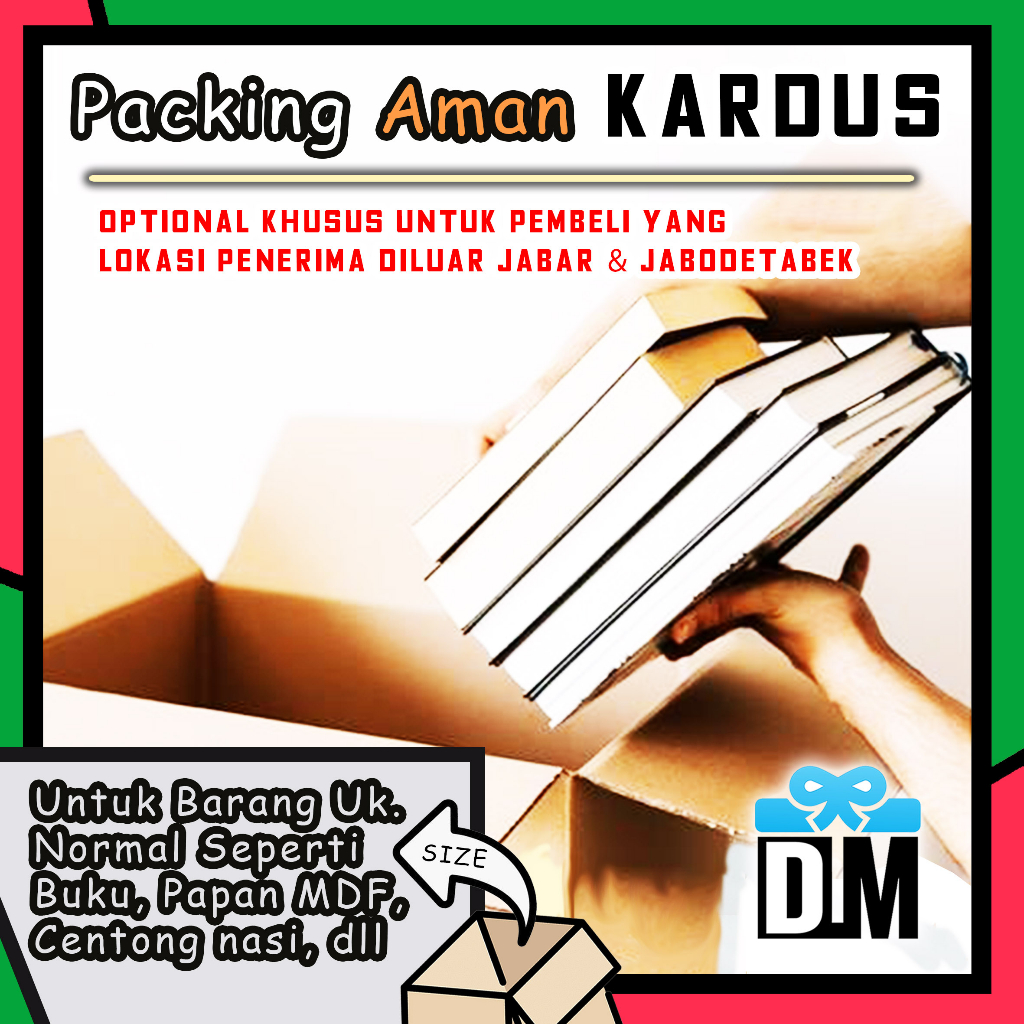 

Kardus Packing Aman Ukuran Normal Seukuran Buku / Alas Foto / MDF / dll Kardus Bubble Wrap Kertas