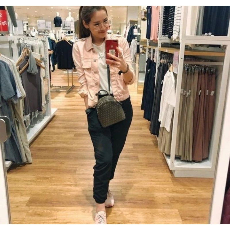 GAP TENCEL ICON UTILITY JACKET/Loft Denim Jacket