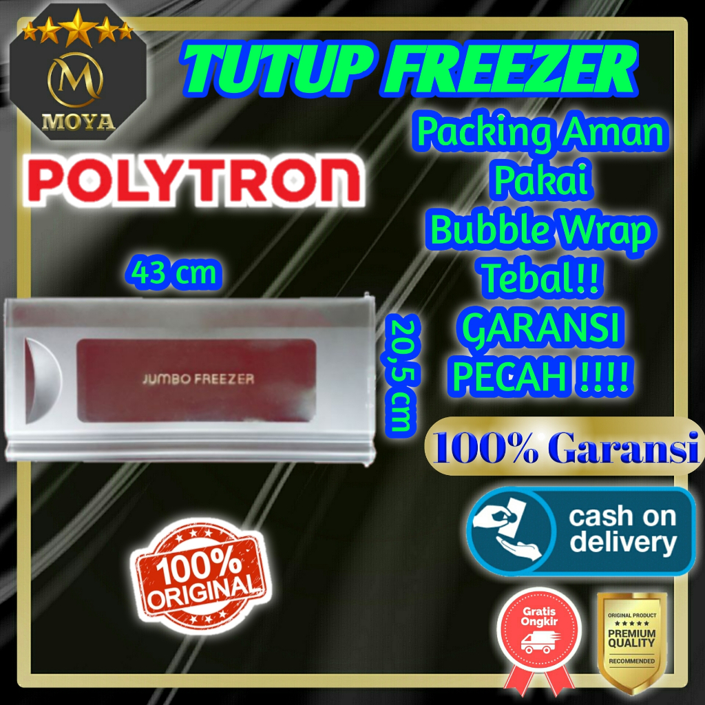 Tutup Freezer frezer frizer friser freser freeser kulkas 1 pintu Polytron politron belleza original 