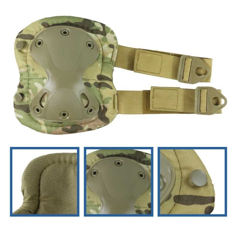 Centechia Camouflage Pelindung Lutut Siku Knee Elbow Pads Training Sport - CT20