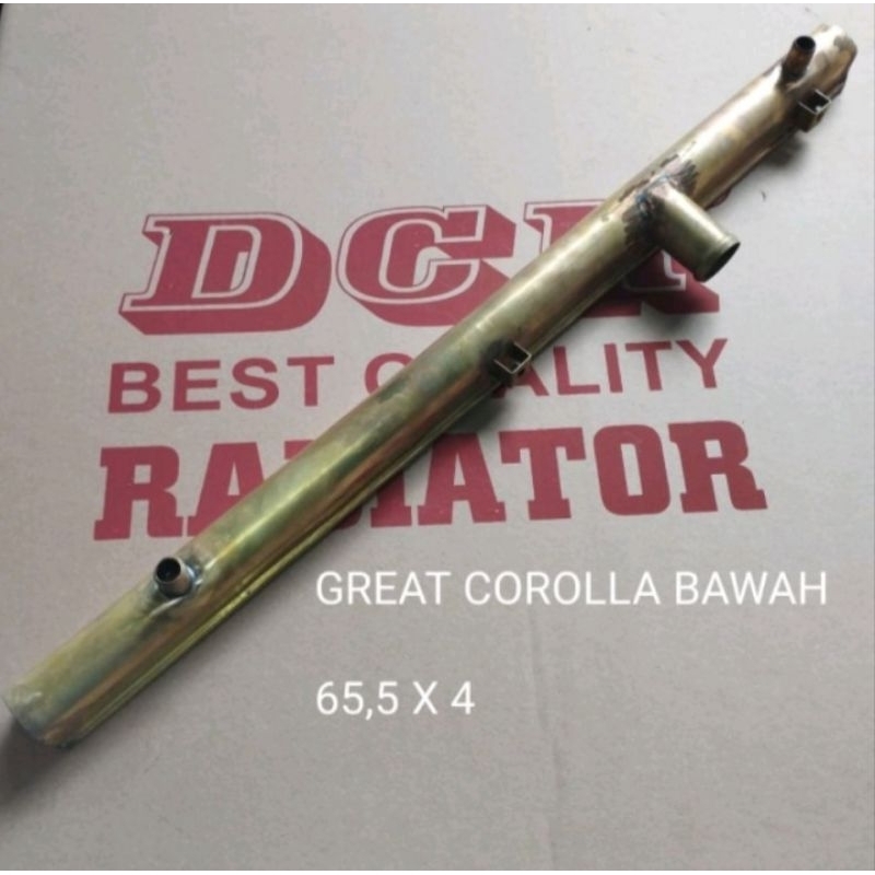 (COD) Lower Tank GREAT COROLLA Tangki Radiator Kuningan Bawah