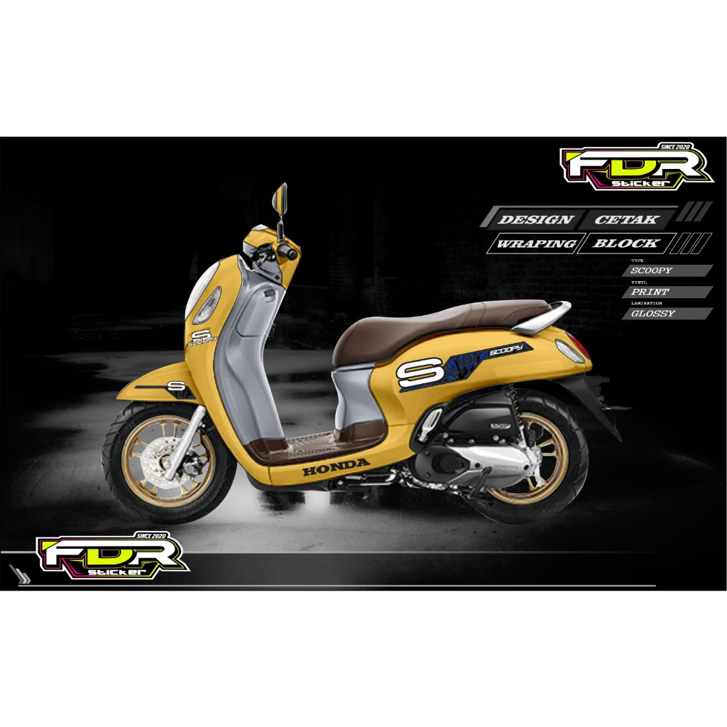 SCOOPY DECAL 2020-2023 1
