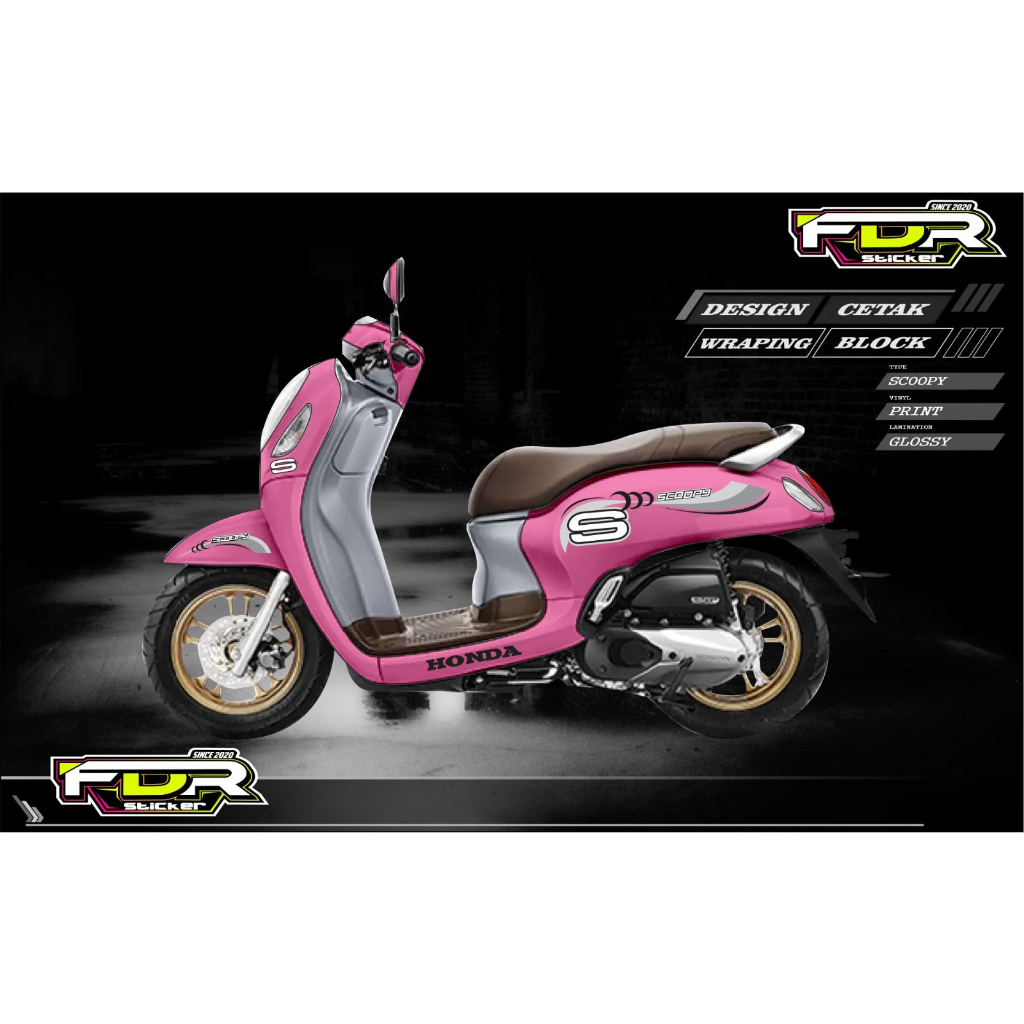 SCOOPY 2020-2023 DECAL