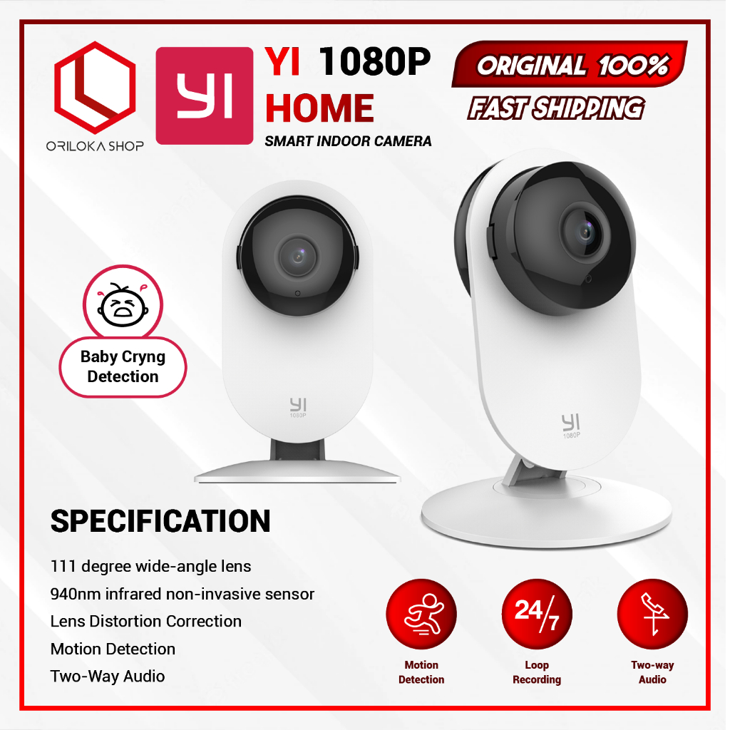 Yi Home Camera 1080p International - Garansi Resmi