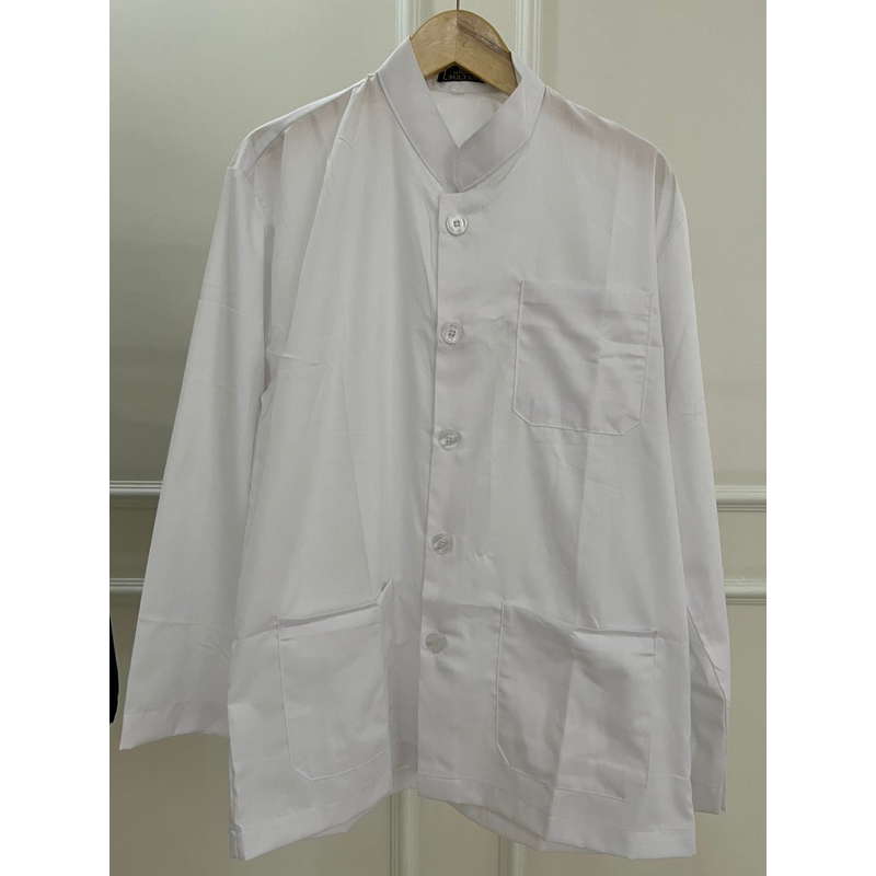 BAJU KOKO SULTAN PUTIH BAJU KOKO PRIA bahan toyobo premium baju koko habib baju koko lengan panjang 
