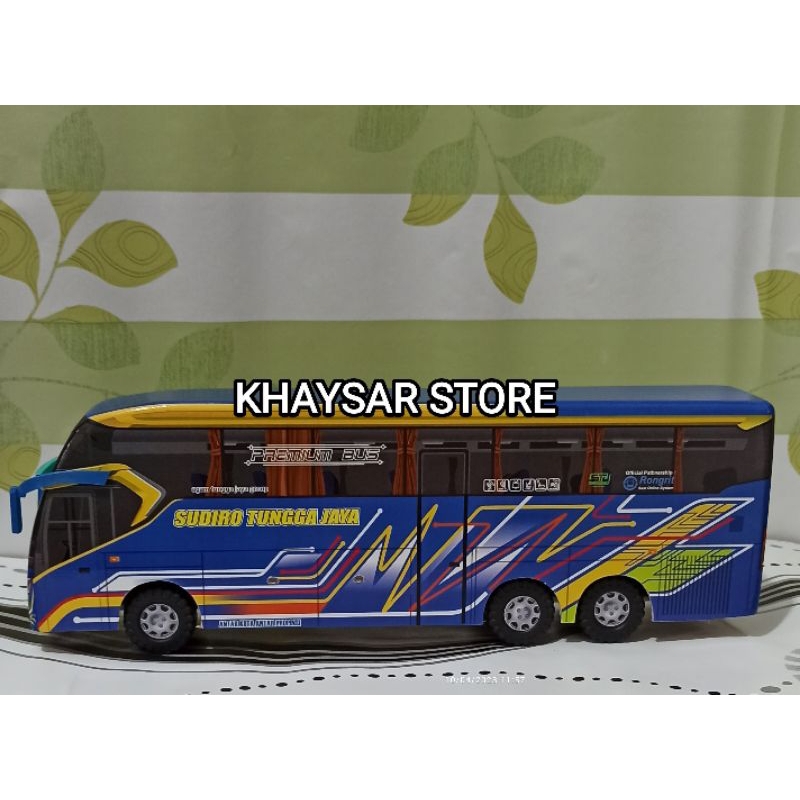 Miniatur bus bis SUDIRO TUNGGA JAYA UHD