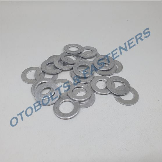 [PAKET 50PCS] Ring Oli Standard Aluminium M12 / Ring Alumunium M12