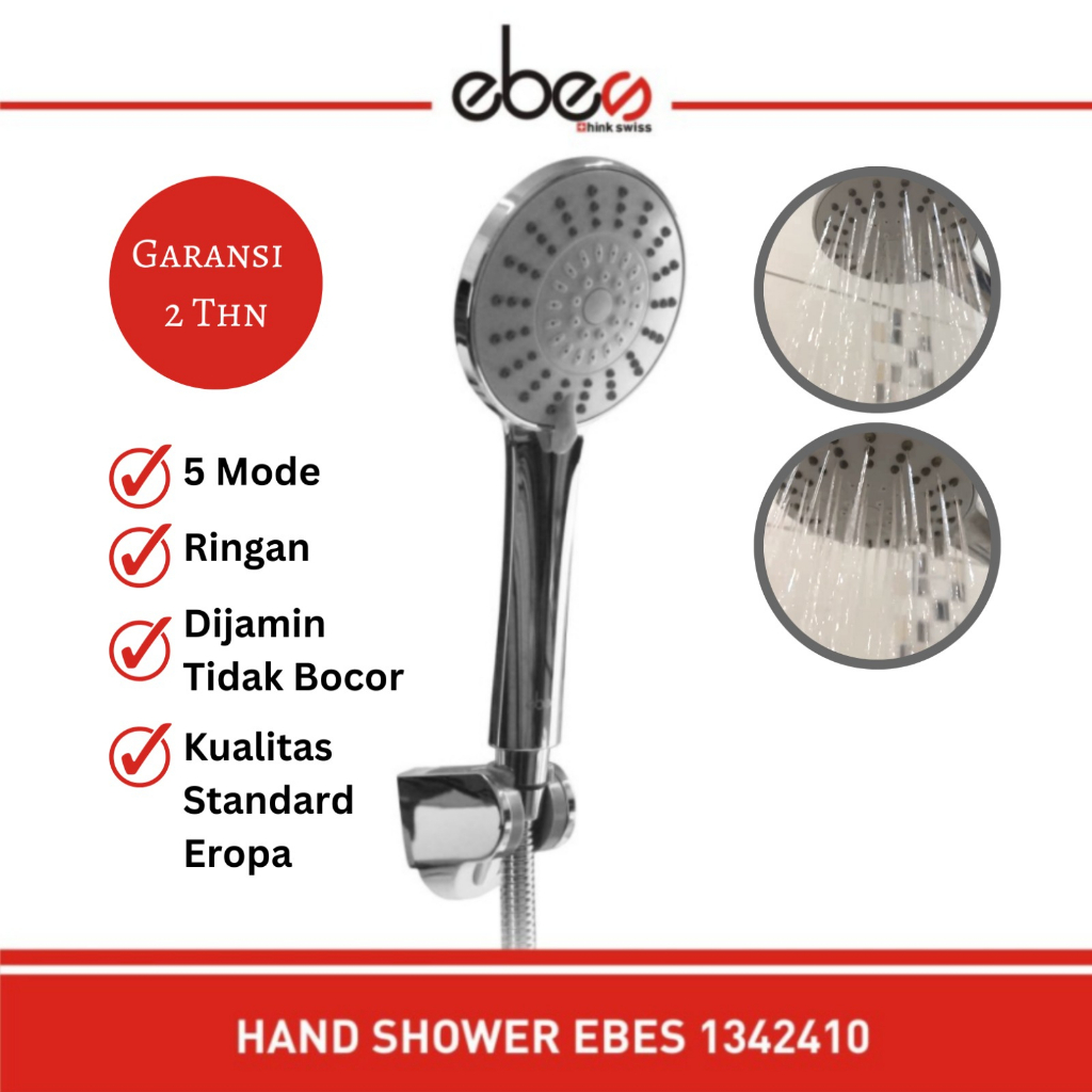 Hand Shower Mandi 5 Mode Ebes - seri 1342410