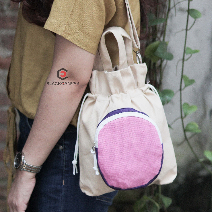 Tas Selempang SABRINA.id Canvas Premium 100% Cotton