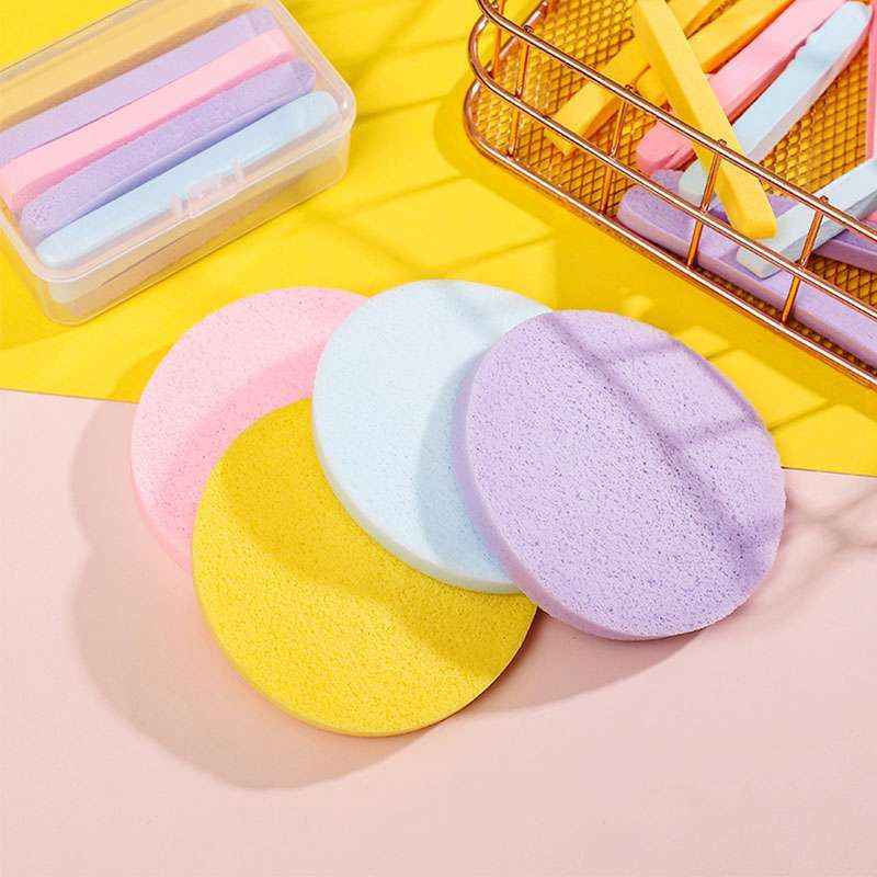 Spon Kentang / Sponge Stik 12 batang / Spon Facial / Spons Kentang Sponge Pembersih Make Up Wajah Fa