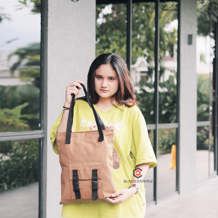 Tote Bag PAMELLA.id Canvas Premium 100% Cotton