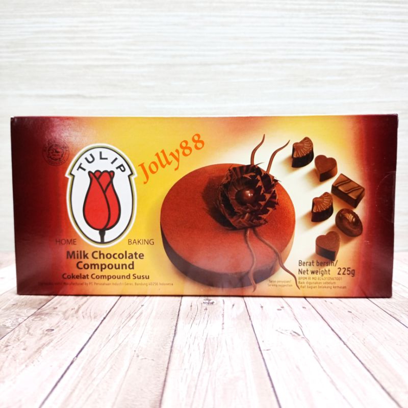 

Tulip Milk Chocolate Compound 250gr