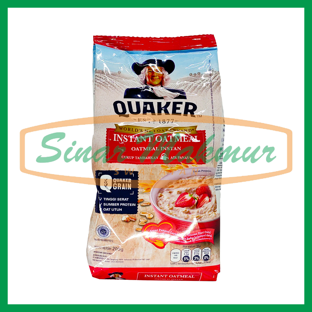 

Quaker Instan Oatmeal 200g/800g