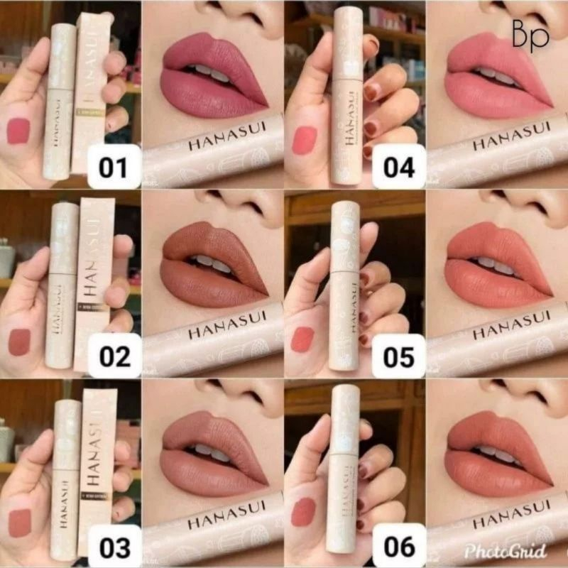 Lipstik Hanasui Boba Edition