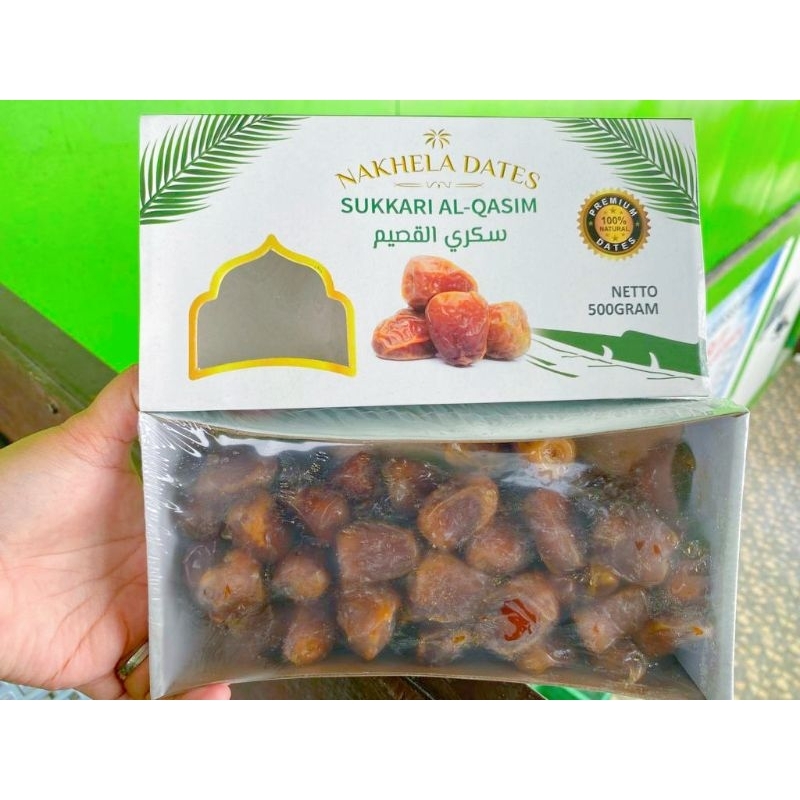 

500Gr Kurma Sukkari Al Qasem Nakhela Dates Eksklusif