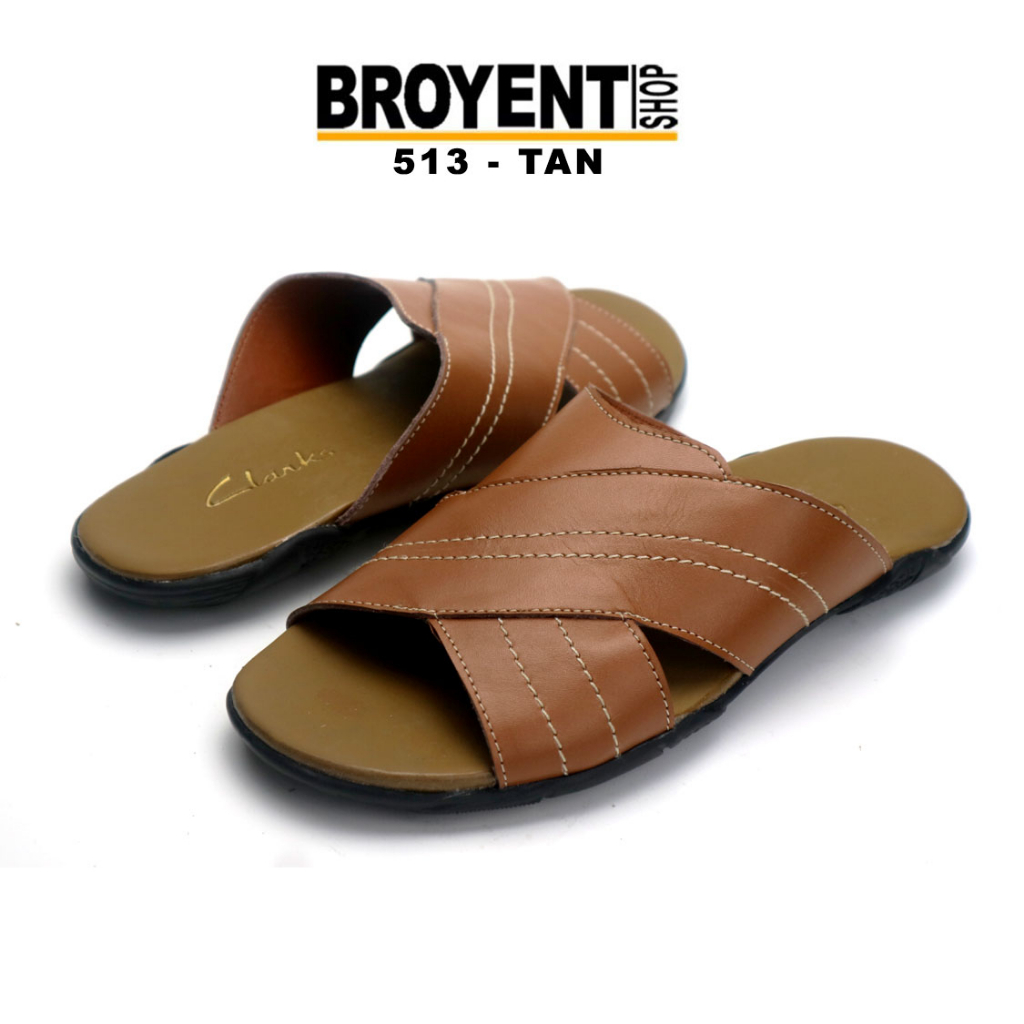 Sandal Kokop Pria Kulit Sapi 513