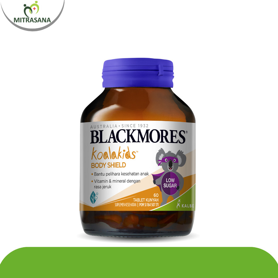 Blackmores Kids Body Shield (60) Gratis Blackmores Multivitamins Dan Minerals 60 Tablet