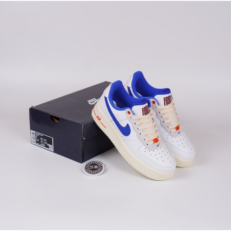 Sepatu Nike Air Force 1 Low 07 LX Commend Force University blue