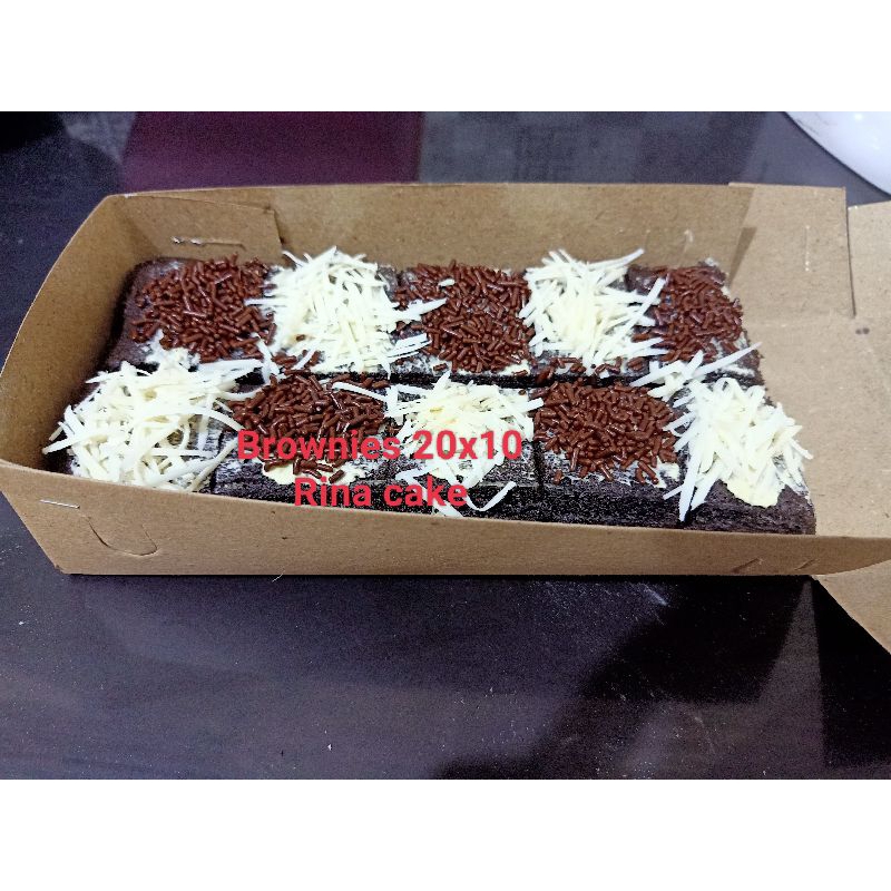

brownies coklat 20x10