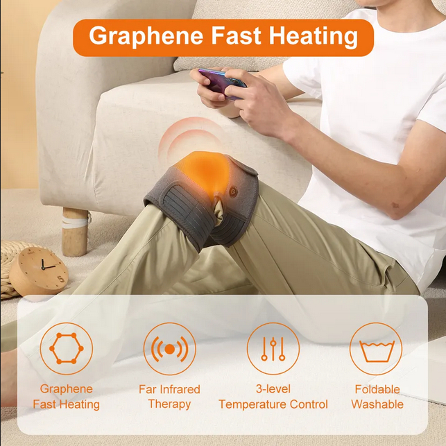 Kulax PMA- K30 Ergonomic Wrapping Graphene Far Infrared Physiotherapy Electric Heating