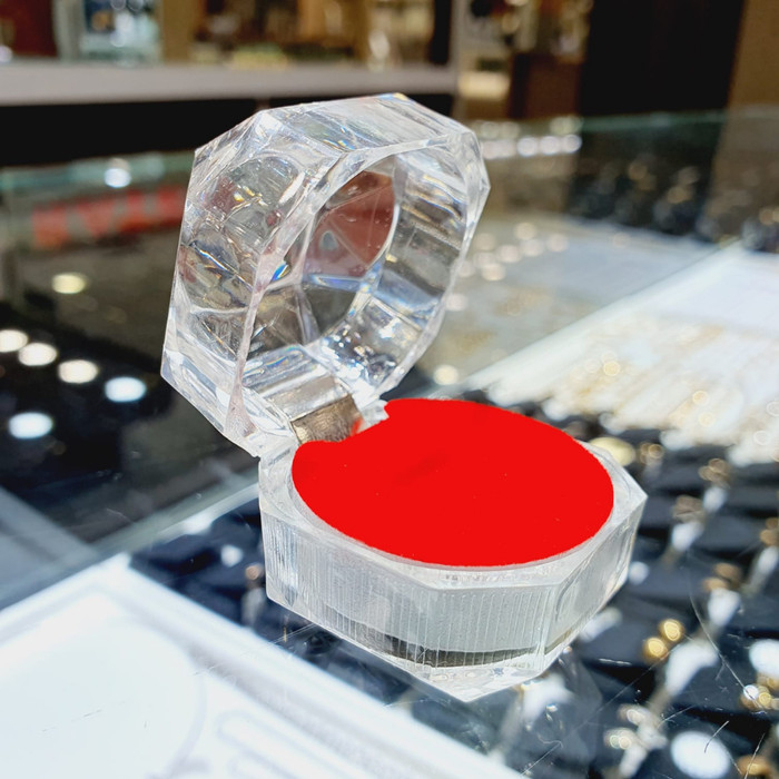 Cincin Emas Ukir Motif Kadar 750 bisa peyleterr