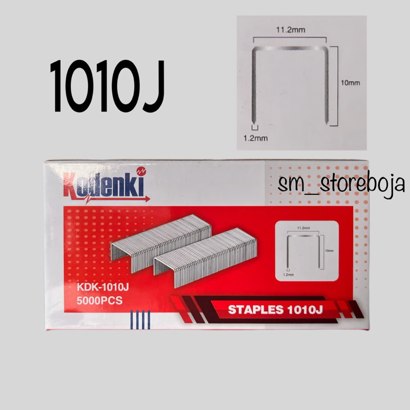 

Kodenki isi staples angin air nailer refill 1010J isi 5rb isi paku tembak stapler gun angin udara - anak paku tembak staples angin 1010J mebel sofa furniture