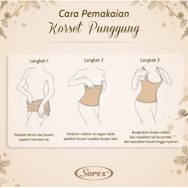 Sorex Corset Punggung KPG art. 6245 -  Sorex korset corset punggung KPG 6245 allsize SOREX Korset Punggung KPG 6245 body Press SOREX Original - Hitam, Free Size