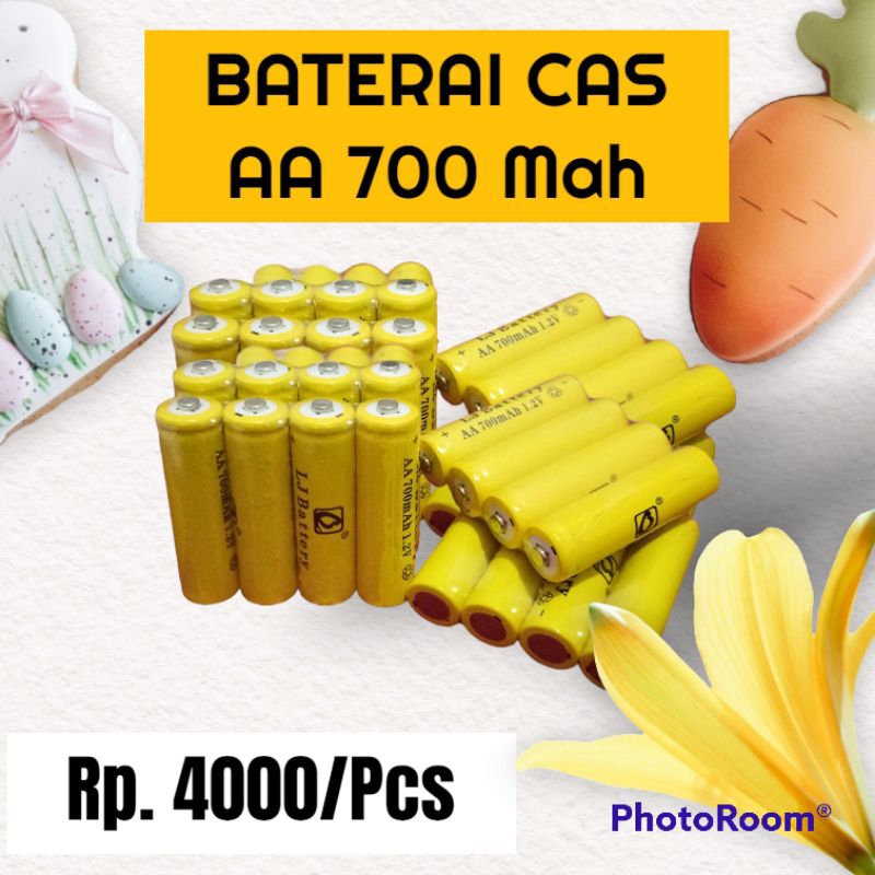 Baterai cas AA 1000mah / 600mah 1 pcs baterai charger