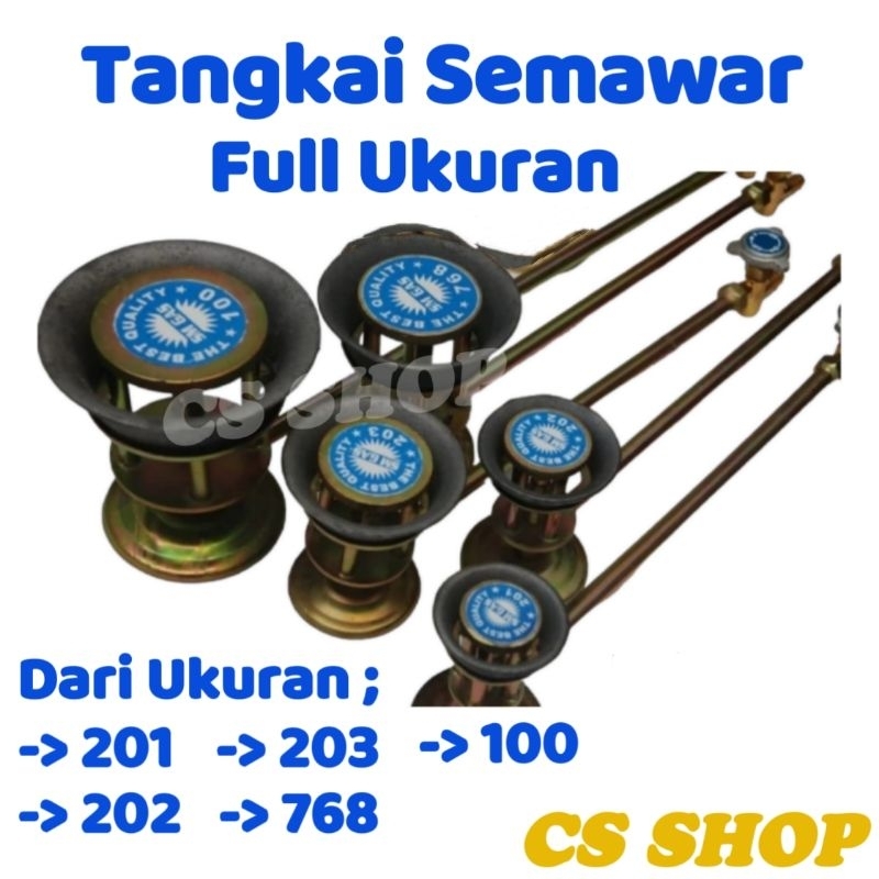 KOMPOR GAS TANGKAI SEMAWAR FULL UKURAN KUALITAS TEBAL/KOMPOR GAS JOSS UKURAN 201,202,203,768 &amp; 100