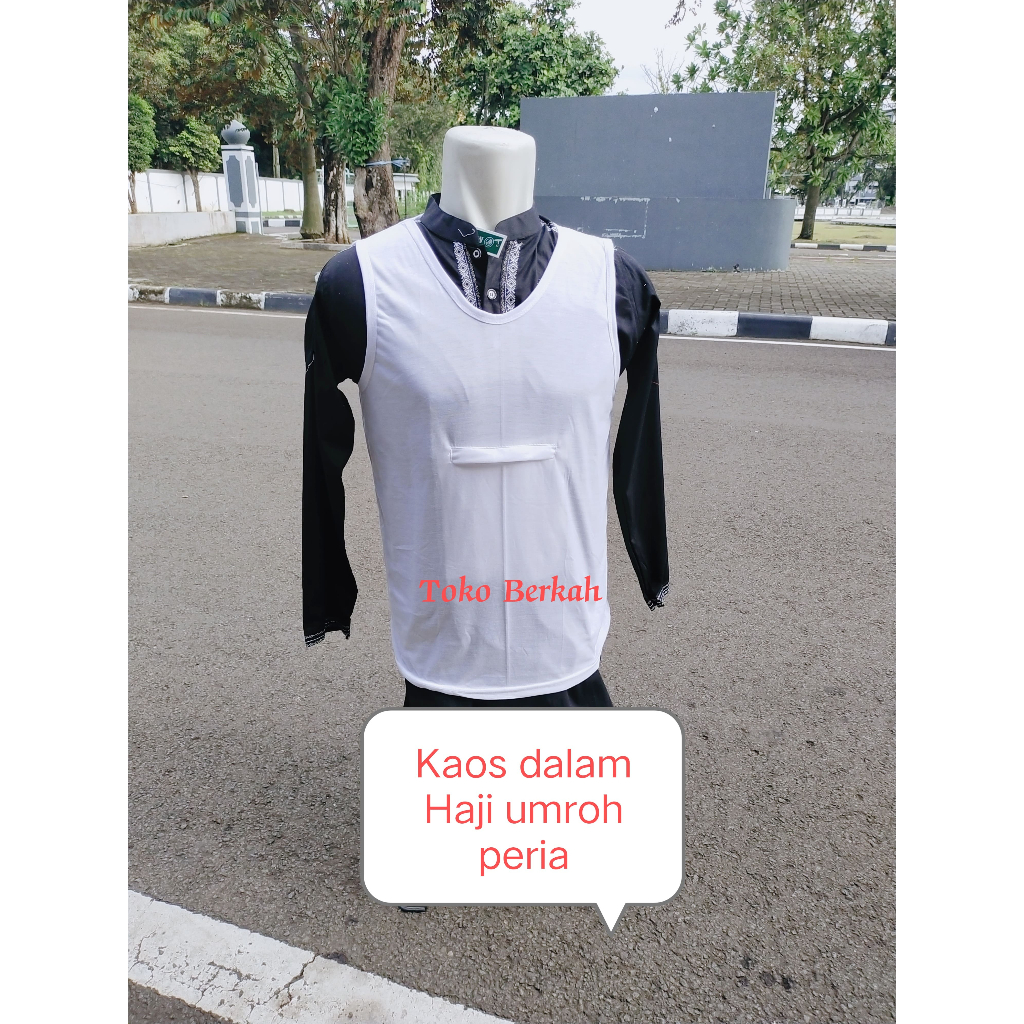 Kaos Haji dan Umroh Saku doraemon Katun Merek Alif