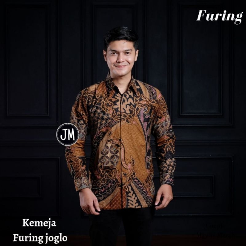 Kemeja Batik Pria Full Furing Bahan Katun Halus Primisima