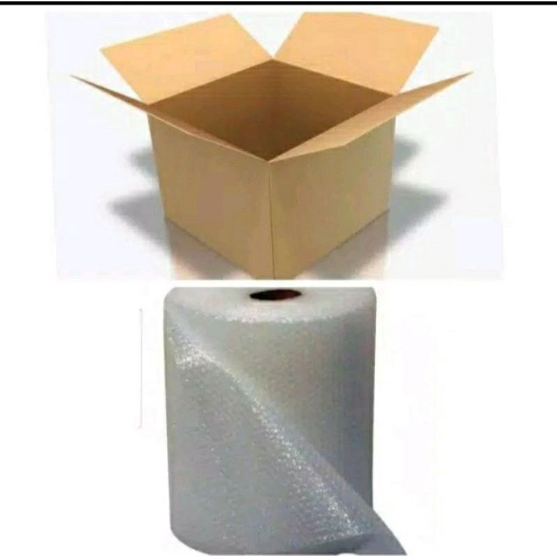 

Tambahan packing Kardus + buble wrap