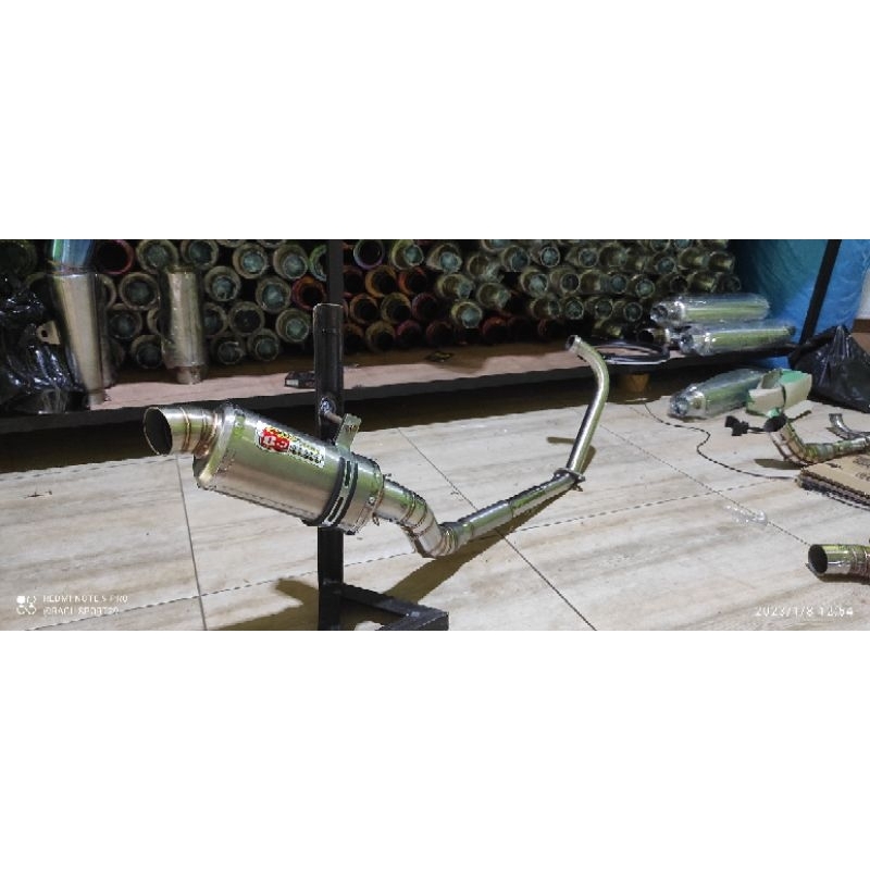 KNALPOT RACING CLD C3 OVAL VIXION CB CBR TIGER sonic satria fu byson megapro thander sonic supra gtr