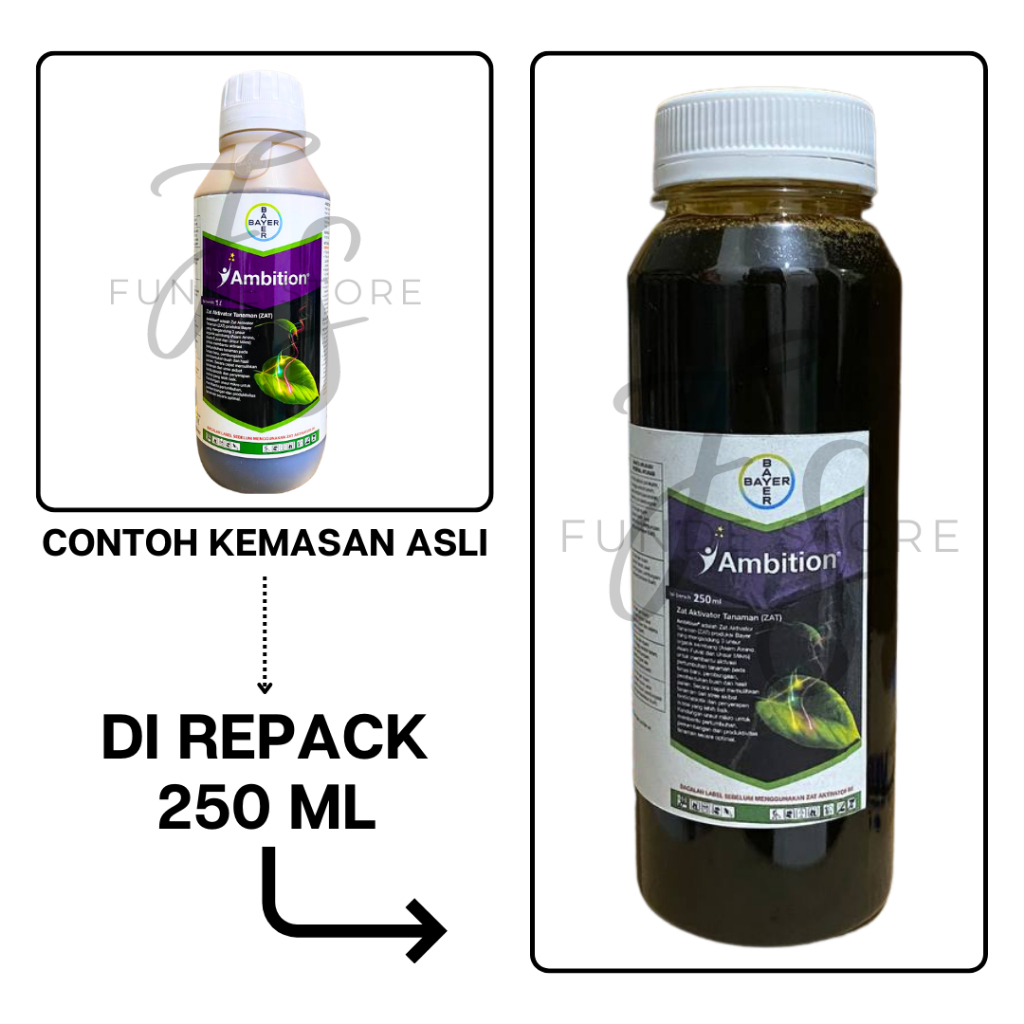 REPACK 250 ml - Ambition Bayer Zat Aktivator Tanaman Asam Amino Original